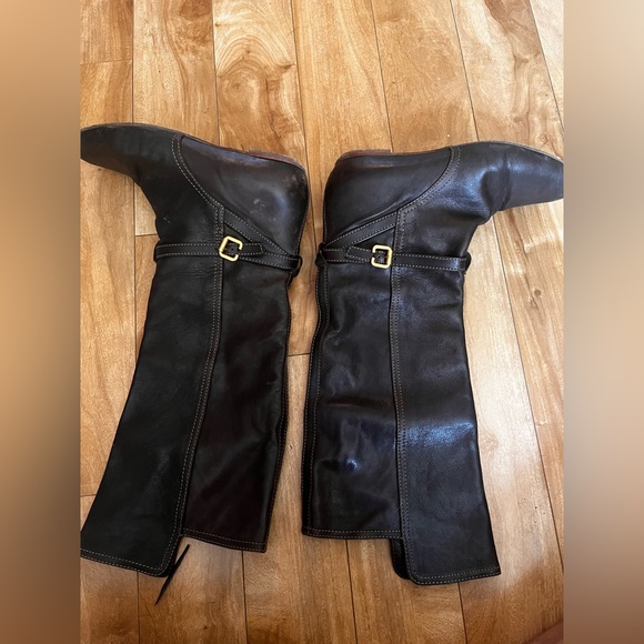 Chloé leather riding boots size 40/ US 9 in excellent condition - Picture 3 of 12